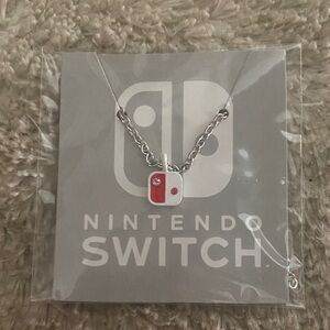 Nintendo Switch Red and White Charm Necklace